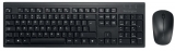 Kit tastatura cu mouse Kensington KM270 EQ, reincarcabil, conexiune wireless, material partial reciclat, negru